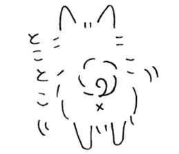A White Dog, "Mikan" sticker #10781466