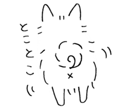 A White Dog, "Mikan" sticker #10781466