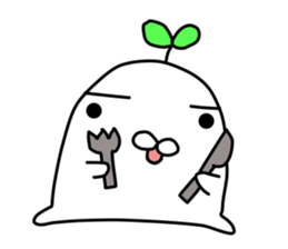 Creature of the forest sticker #10781554