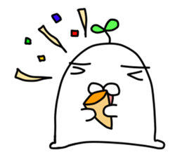 Creature of the forest sticker #10781586