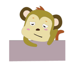 Funny Little Monkeys sticker #10781805