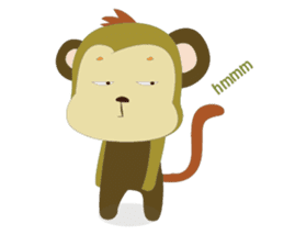 Funny Little Monkeys sticker #10781810