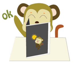 Funny Little Monkeys sticker #10781820