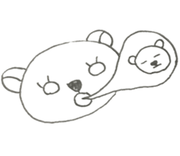 Honest bear stickers 2 sticker #10781888