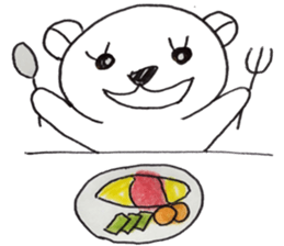 Honest bear stickers 2 sticker #10781906