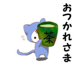 cap cat sticker #10781922