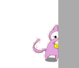 cap cat sticker #10781929