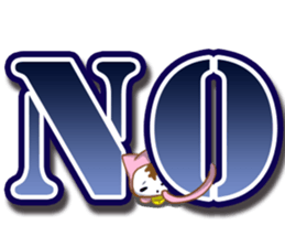 cap cat sticker #10781946