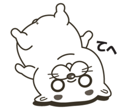 maybe, dog. sticker #10782003