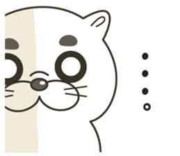 maybe, dog. sticker #10782006