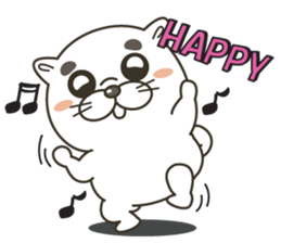 maybe, dog. sticker #10782026