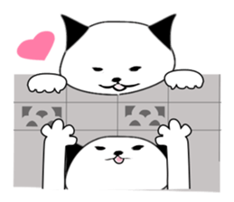 Everyday never Nante of the phrase cat sticker #10783112