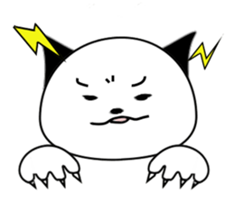 Everyday never Nante of the phrase cat sticker #10783124