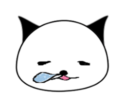 Everyday never Nante of the phrase cat sticker #10783132