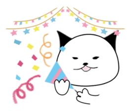 Everyday never Nante of the phrase cat sticker #10783134