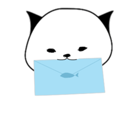 Everyday never Nante of the phrase cat sticker #10783137