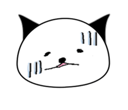 Everyday never Nante of the phrase cat sticker #10783138