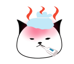 Everyday never Nante of the phrase cat sticker #10783150