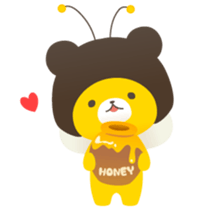 Bear " Mitsuo " 2 sticker #10783247