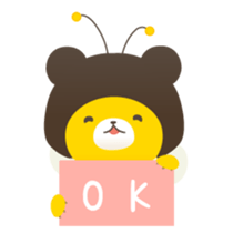 Bear " Mitsuo " 2 sticker #10783262