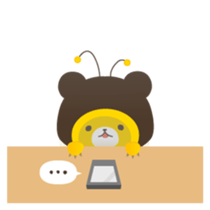 Bear " Mitsuo " 2 sticker #10783264