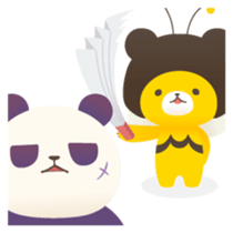 Bear " Mitsuo " 2 sticker #10783270