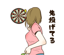 Darts!!!LIFE sticker #10783645