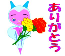 Ice Fairy "clione chan" sticker #10783755