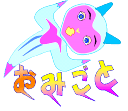 Ice Fairy "clione chan" sticker #10783759
