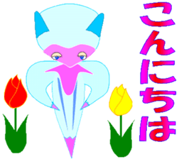Ice Fairy "clione chan" sticker #10783768