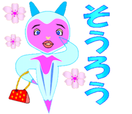 Ice Fairy "clione chan" sticker #10783773