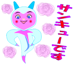 Ice Fairy "clione chan" sticker #10783776