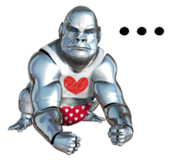 Mecha-Gorilla sticker #10784076