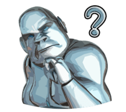 Mecha-Gorilla sticker #10784097