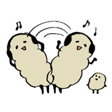 Dust men 3 sticker #10784405