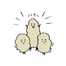 Dust men 3 sticker #10784406