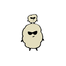 Dust men 3 sticker #10784410