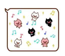 3 pigs and balloons 3 sticker #10784645