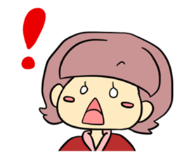 cute monstrous being Sticker sticker #10784680