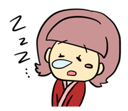 cute monstrous being Sticker sticker #10784684