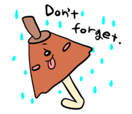 cute monstrous being Sticker sticker #10784689