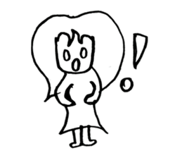 Cara yui sticker #10784720