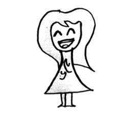 Cara yui sticker #10784725