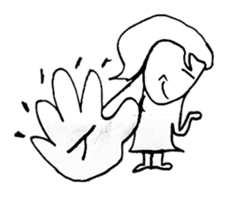 Cara yui sticker #10784734