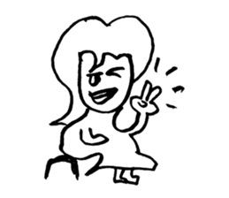 Cara yui sticker #10784739