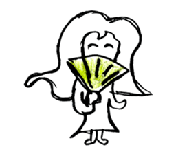 Cara yui sticker #10784743