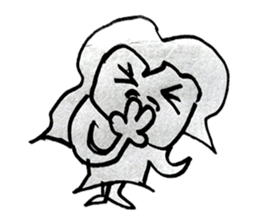 Cara yui sticker #10784744