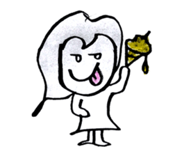 Cara yui sticker #10784746