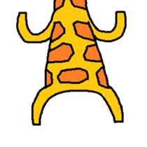 Giraffe LONG LONG Stickers3 sticker #10784887