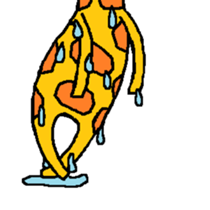 Giraffe LONG LONG Stickers3 sticker #10784910